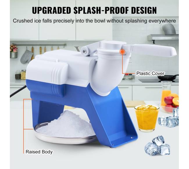 Elektrinė ledo smulkintuvo mašina3