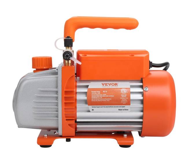 15 AG 3,5 CFM AC vakuuminis siurblys su matuokliais9