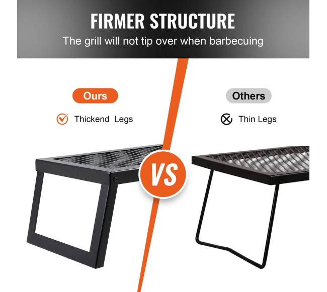 Sulankstomas laužo grilis kempingui3