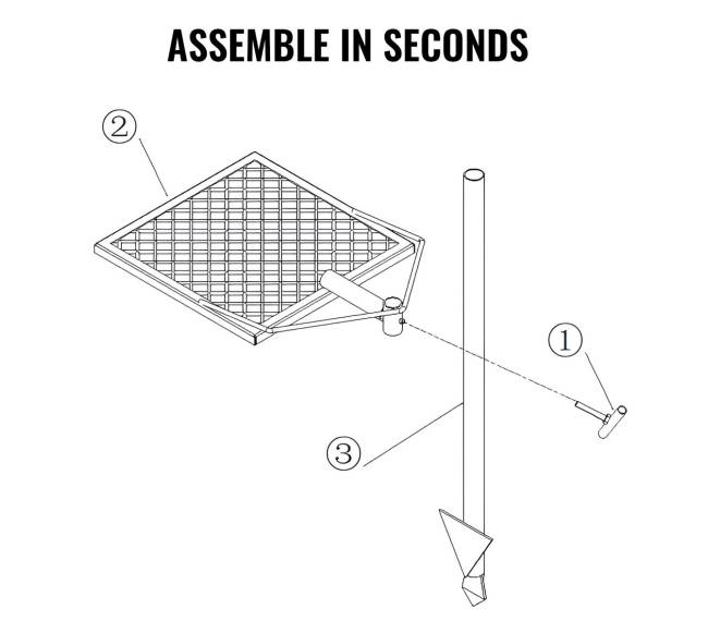 Reguliuojama laužo kepsninė su pasukama grotelė4