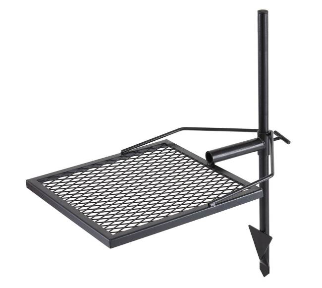 Reguliuojama laužo kepsninė su pasukama grotelė9