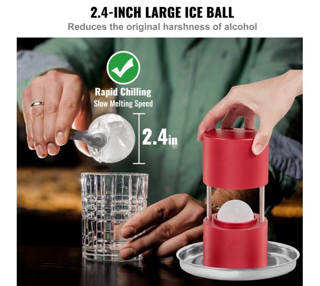 Ledas rutulys spaudėjas 60mm3