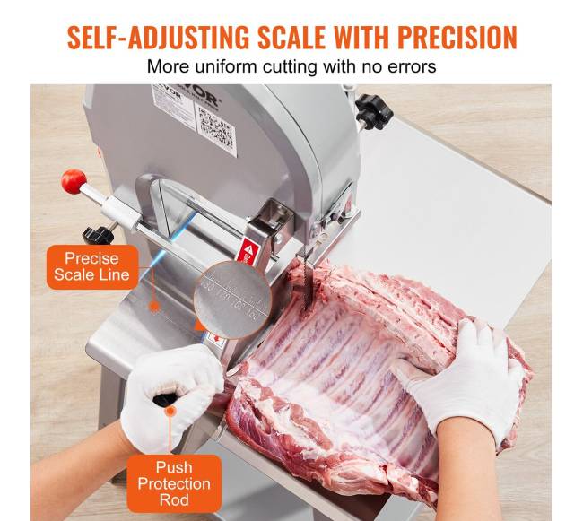 Elektrinė 1500W mėsmalė kaulų pjovimui3