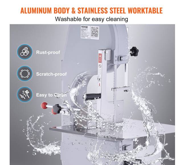 Elektrinė 1500W mėsmalė kaulų pjovimui4