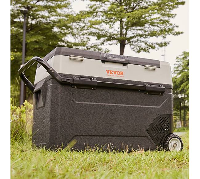 Nešiojamas automobilių šaldytuvas - šaldiklis 38L dviguba zona7