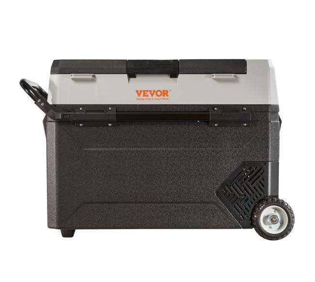 Nešiojamas automobilių šaldytuvas - šaldiklis 38L dviguba zona10