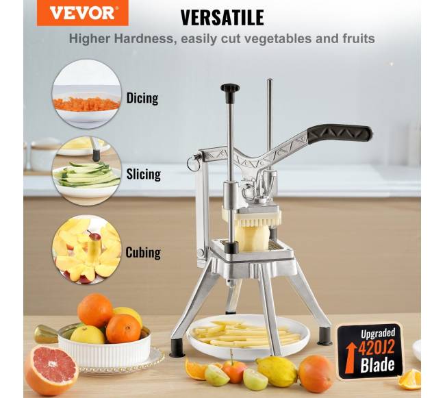 Komercinis daržovių pjaustytuvas su 4 peiliais1