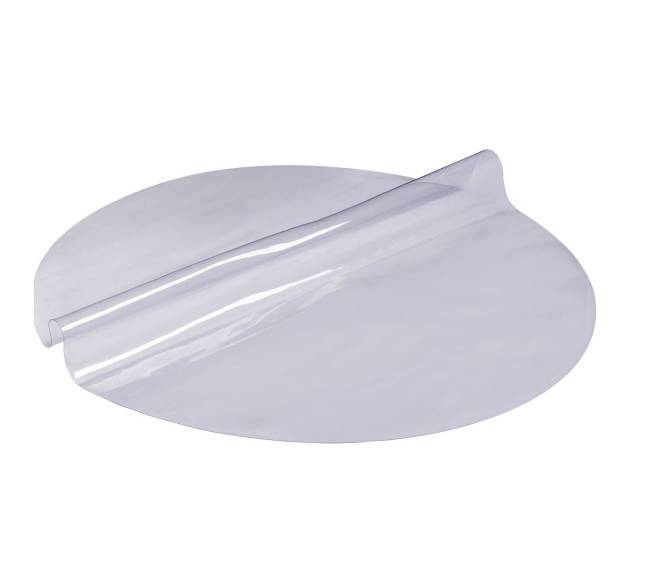 Skaidrus apvalus staltiesės dangalas 123 cm0