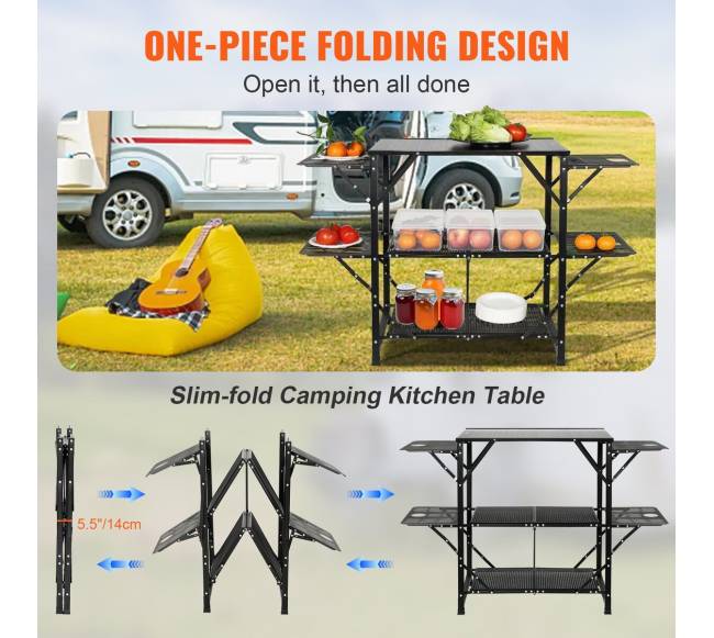 Lauko virtuvės stalas su krepšiu3