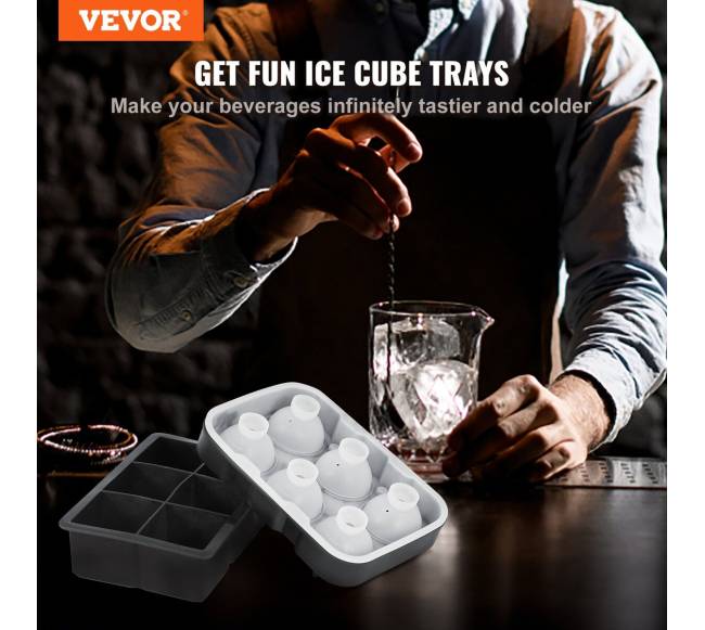 Silikoninė ledo rutuliukų ir kubelių forma1