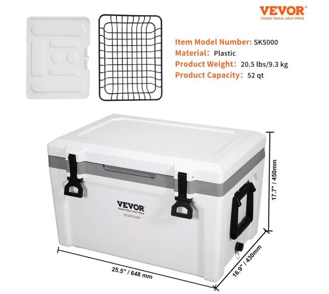 Izoliuota nešiojama šaltkrepšė, 50 skardinių6