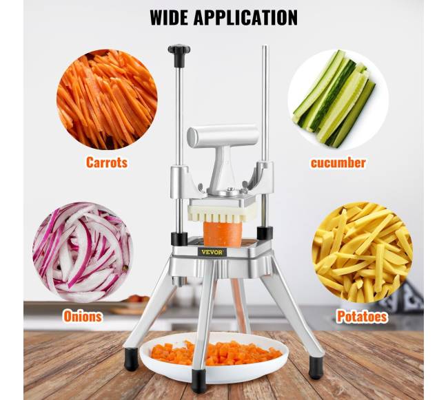 Daržovių ir vaisių pjaustyklė 6 mm peiliukais5