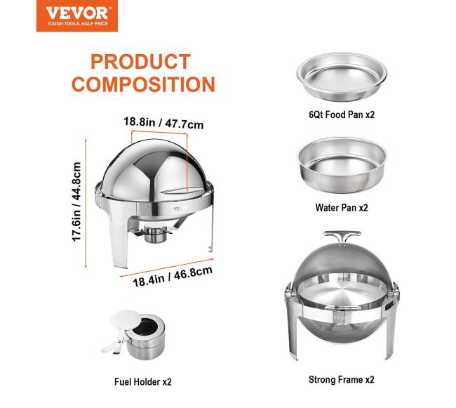 Nerūdijančio plieno bufetų rinkinys6