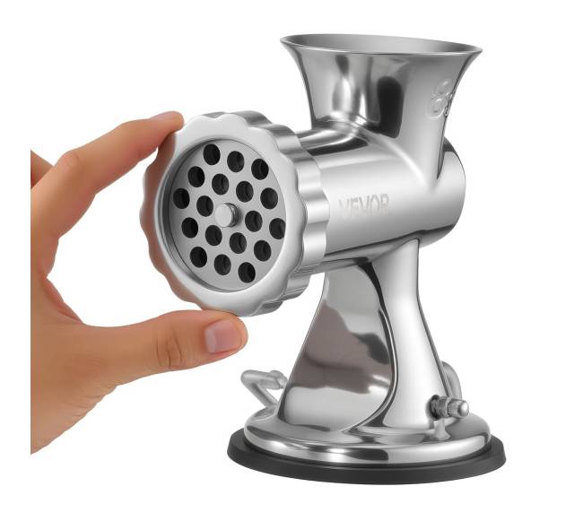 Rankinis mėsos malūnėlis su nerūdijančiu plienu9