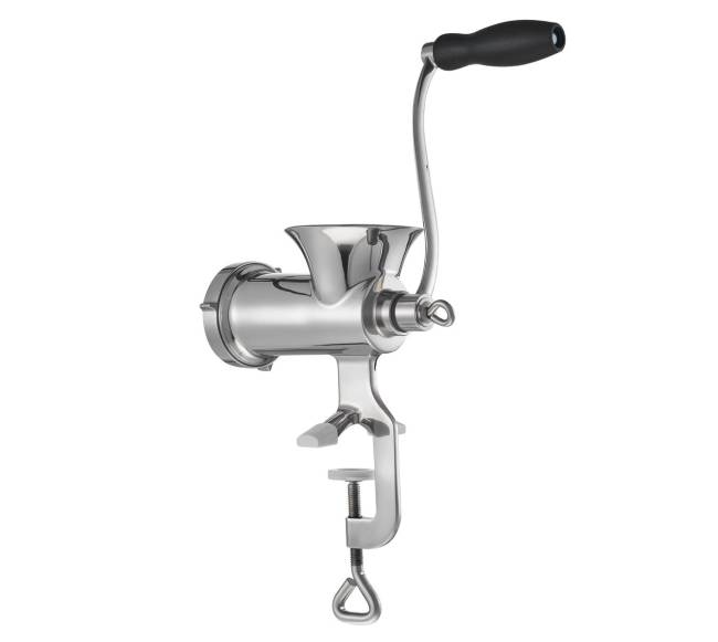 Rankinė mėsos malimo mašina iš nerūdijančio plieno0