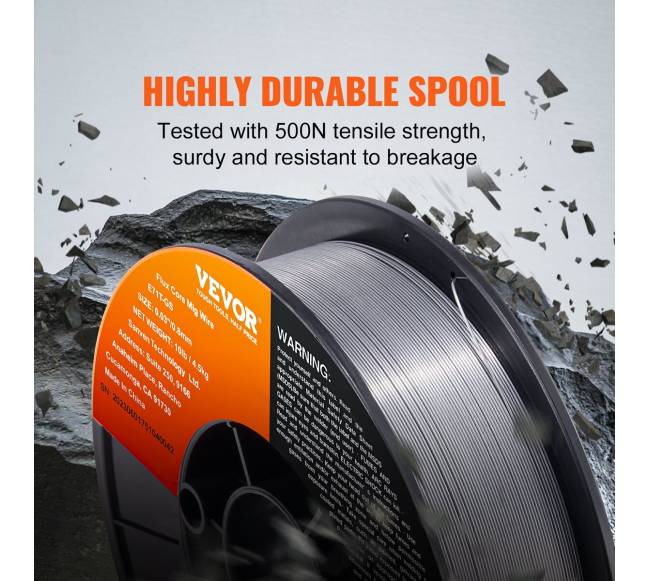 Fluxinė suvirinimo viela E71T-GS 0.8 mm 4.5 kg2