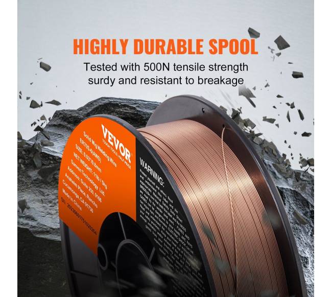 Tvirta MIG suvirinimo viela, ER70S-6 0,8 mm, 5 kg2