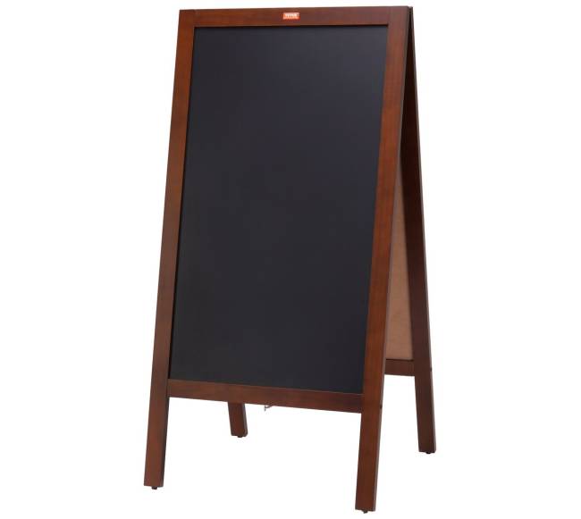 Dvipusė lauko lentelė su kreida 50x100 cm9