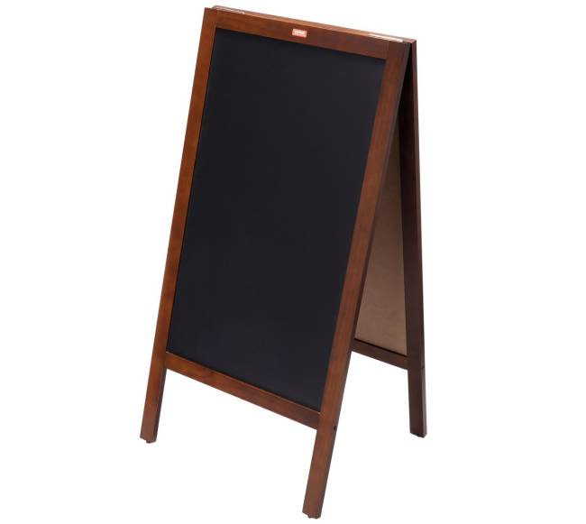 Dvipusė lauko lentelė su kreida 50x100 cm10