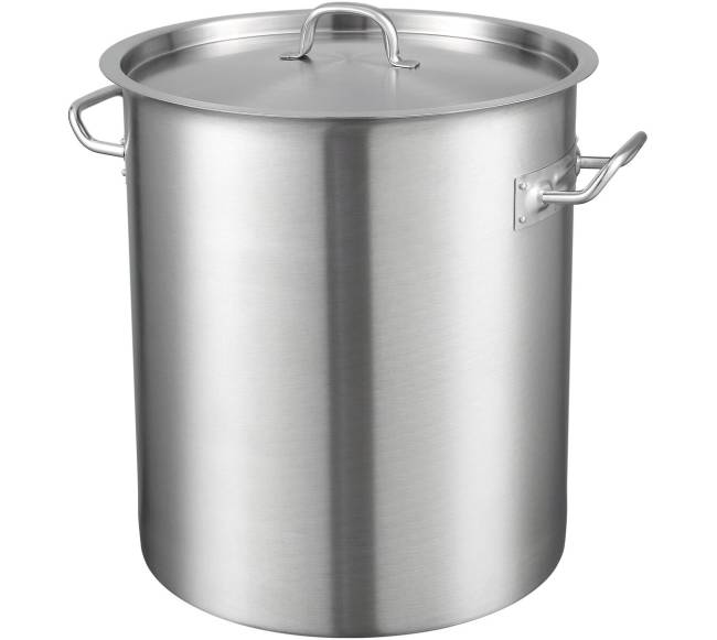 Nerūdijančio plieno puodas su dangčiu, 39,7L0