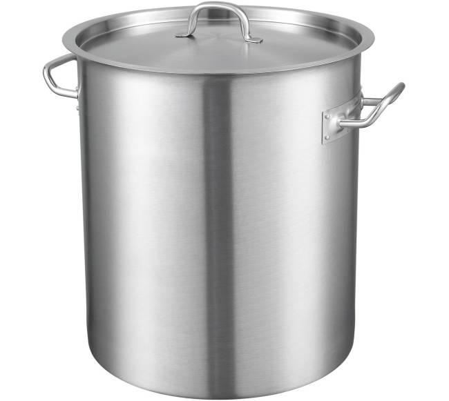 Nerūdijančio plieno puodas su dangčiu, 39,7L9