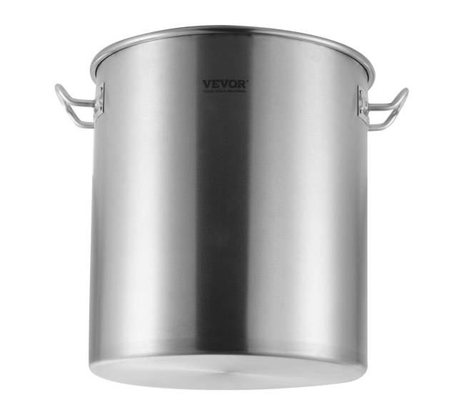 Nerūdijančio plieno puodas 39,7 l su sieteliu9
