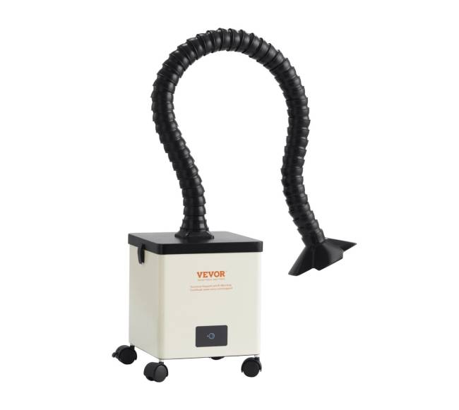 100W lydmetalių dūmų ištraukiklis su filtrais0