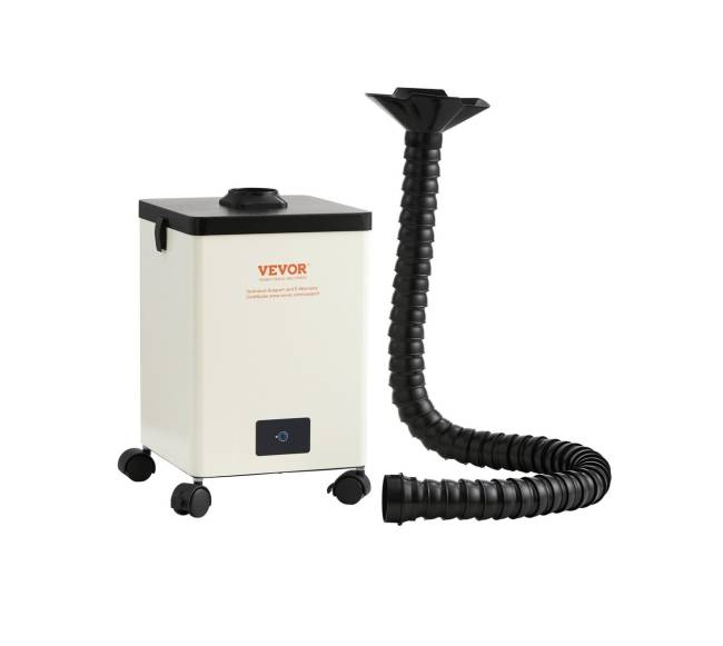 Dūmų ištraukiklis su 3 pakopų filtru8