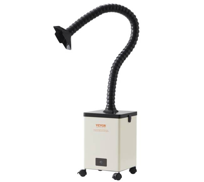 Dūmų ištraukiklis su 3 pakopų filtru9