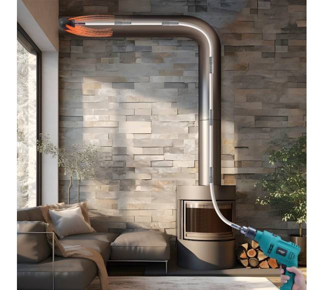 10 m kaminų valymo rinkinys su 10 strypų7