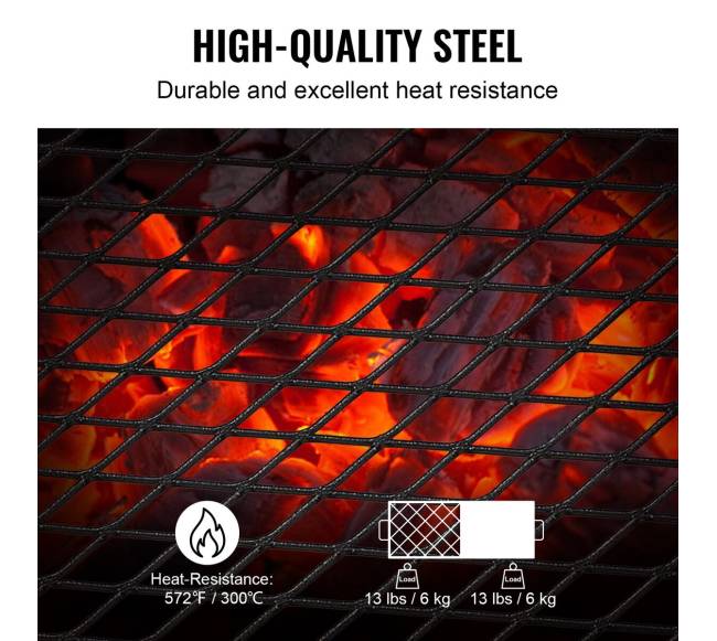 Sulankstomas laužavietės grilis2