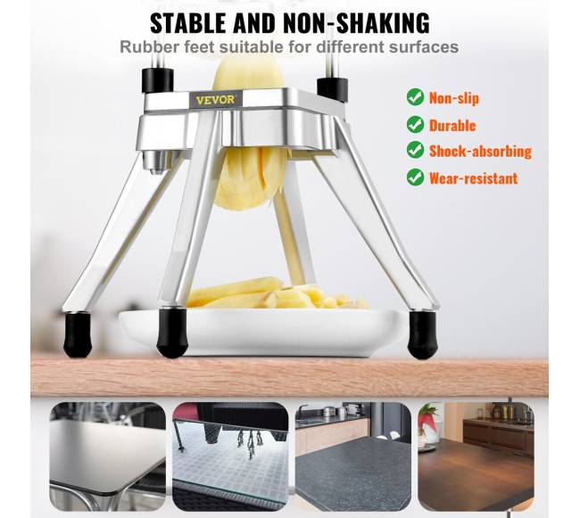 Stalinis daržovių ir vaisių pjaustytuvas su 4 peiliais4