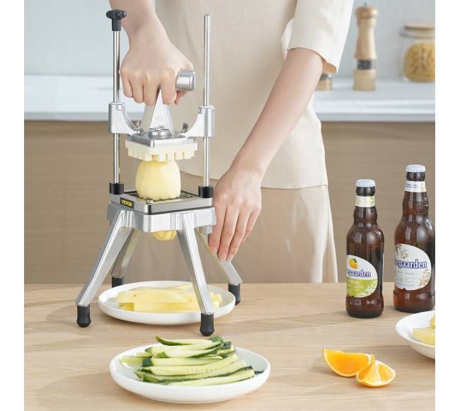 Stalinis daržovių ir vaisių pjaustytuvas su 4 peiliais7