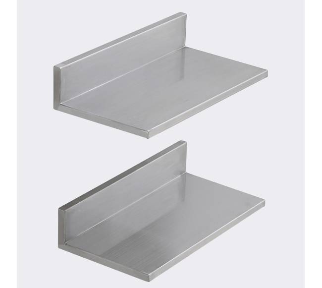 Nerūdijančio plieno lentyna su lentynėlėmis8