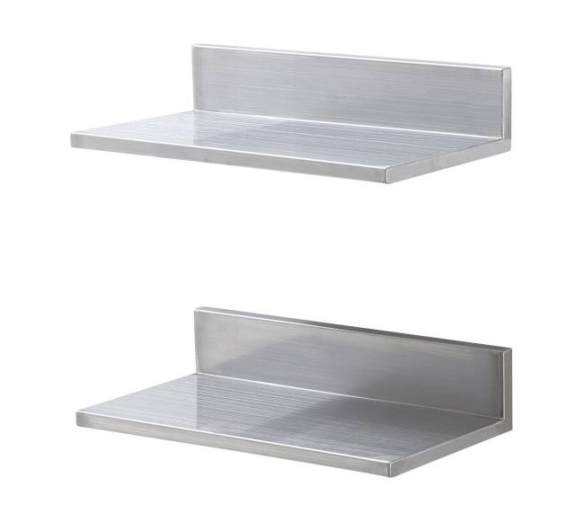 Nerūdijančio plieno lentyna su lentynėlėmis9