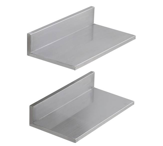 Nerūdijančio plieno lentyna su lentynėlėmis10