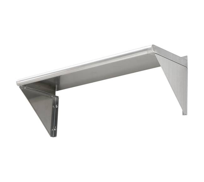 91 cm x 30 cm nerūdijančio plieno lentyna10