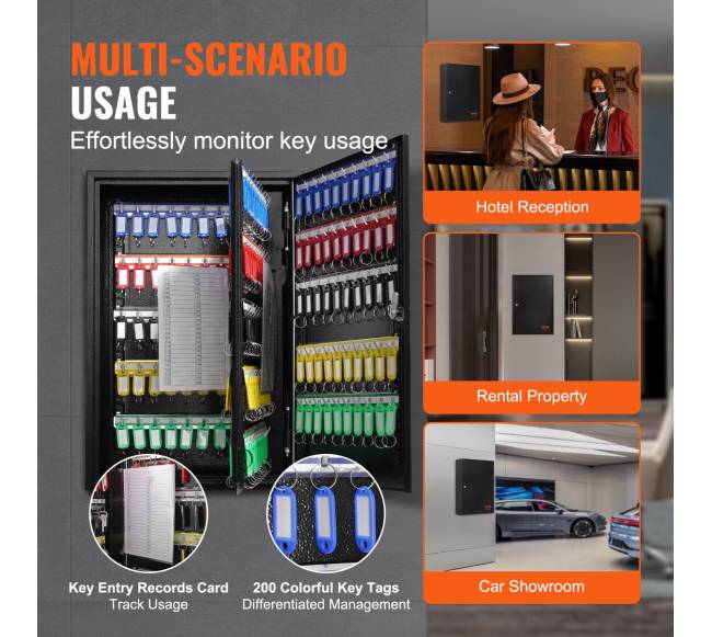 200 raktų rakinama spintelė su žymekliais4