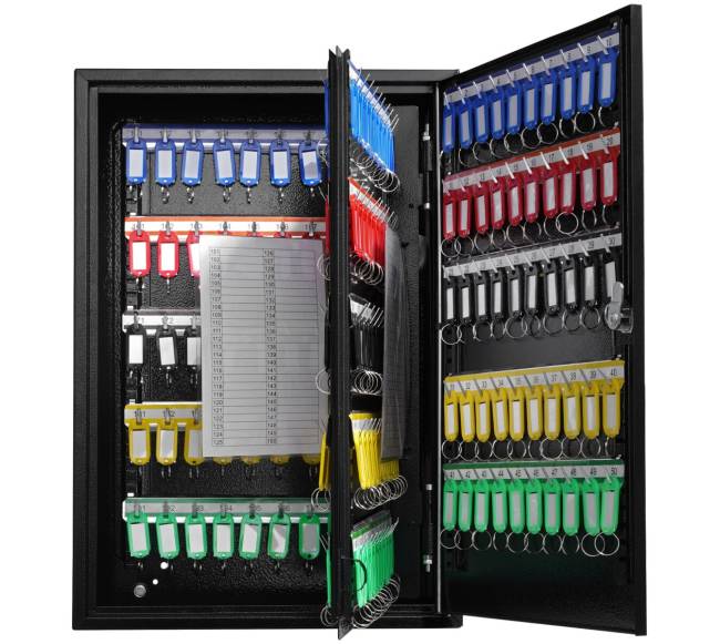 200 raktų rakinama spintelė su žymekliais9