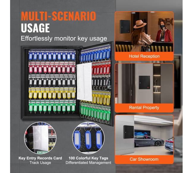 100 raktų spinta su užraktu ir žymelėmis4