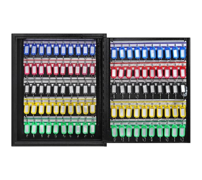 100 raktų spinta su užraktu ir žymelėmis10