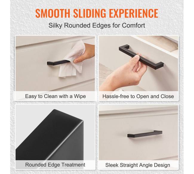 30 dalių virtuvės spintelių rankenėlės 96 mm5