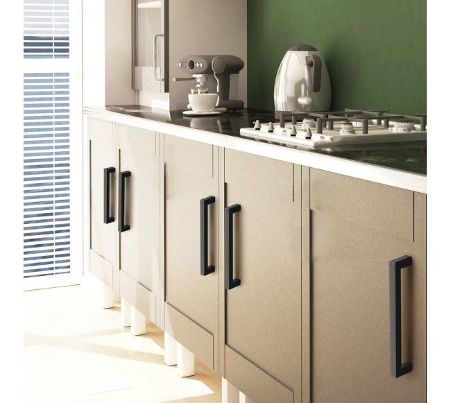 Virtuvės spintelių rankenos, 10 vnt. rinkinys7