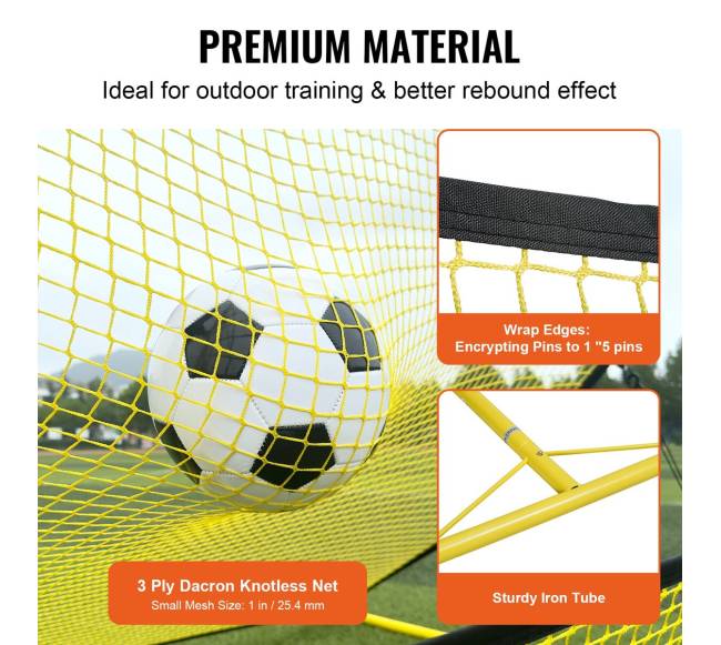 Futbolo atkovotų kamuolių tinklas 2-13