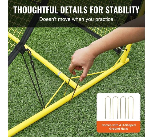 Futbolo atkovotų kamuolių tinklas 2-15