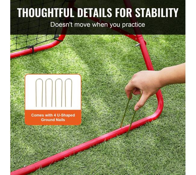 Futbolo atmušimo tinklas 100x100 cm5