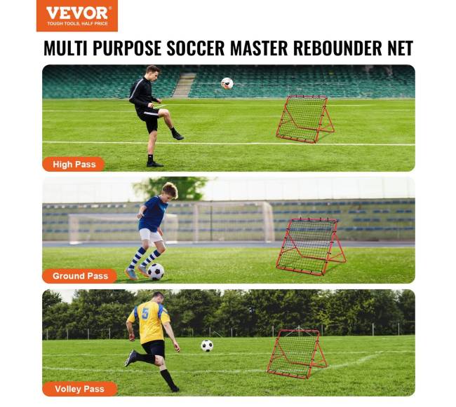 Futbolo atmušimo tinklas 100x100 cm6