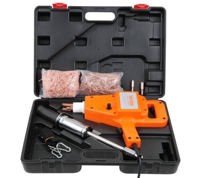 Automobilių kėbulo remontinis rinkinys su suvirinimo aparatu0