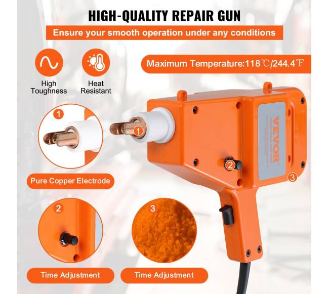 Automobilių kėbulo remontinis rinkinys su suvirinimo aparatu2