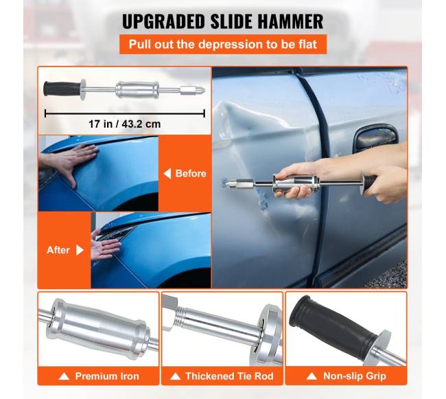 Automobilių kėbulo remontinis rinkinys su suvirinimo aparatu4